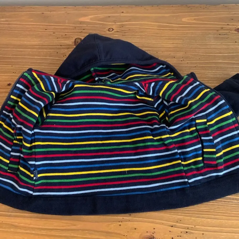 JoJo Maman Bebe‎ Reversible Train jacket size 3-6 mo